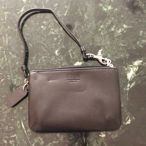 Coach mini wristlet